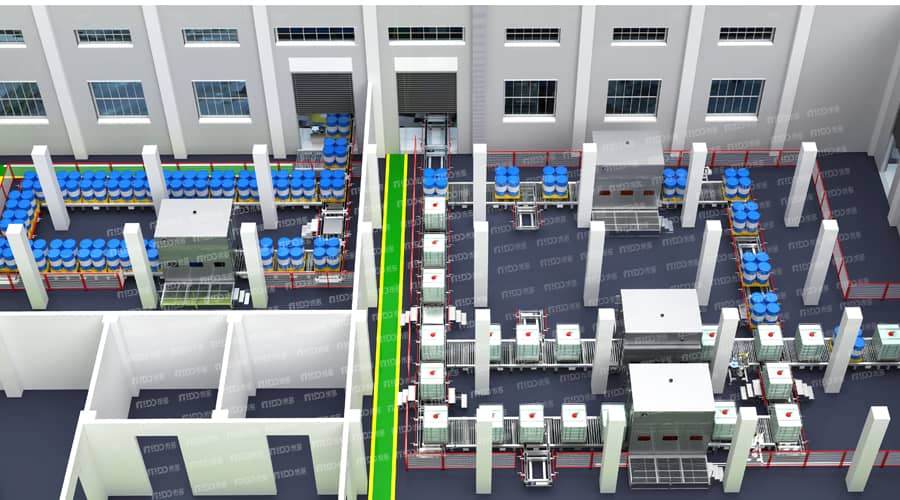 上海某公司項目案例-車間整體布局設計