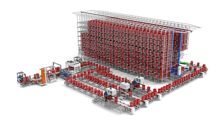 江西某化工企業-車間整體布局設計